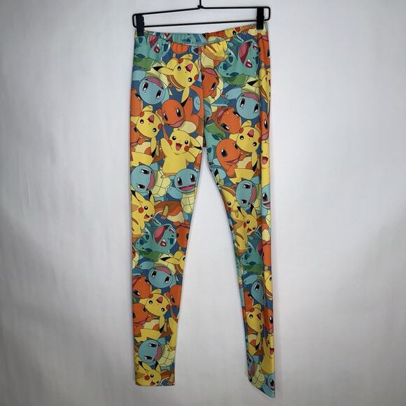 Pokémon x Undergirl Women’s Activewear Leggings Gen 1 Starters Pikachu Size M/L - Picture 1 of 5